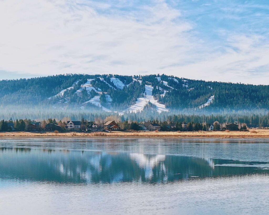 Big Bear Lake winter