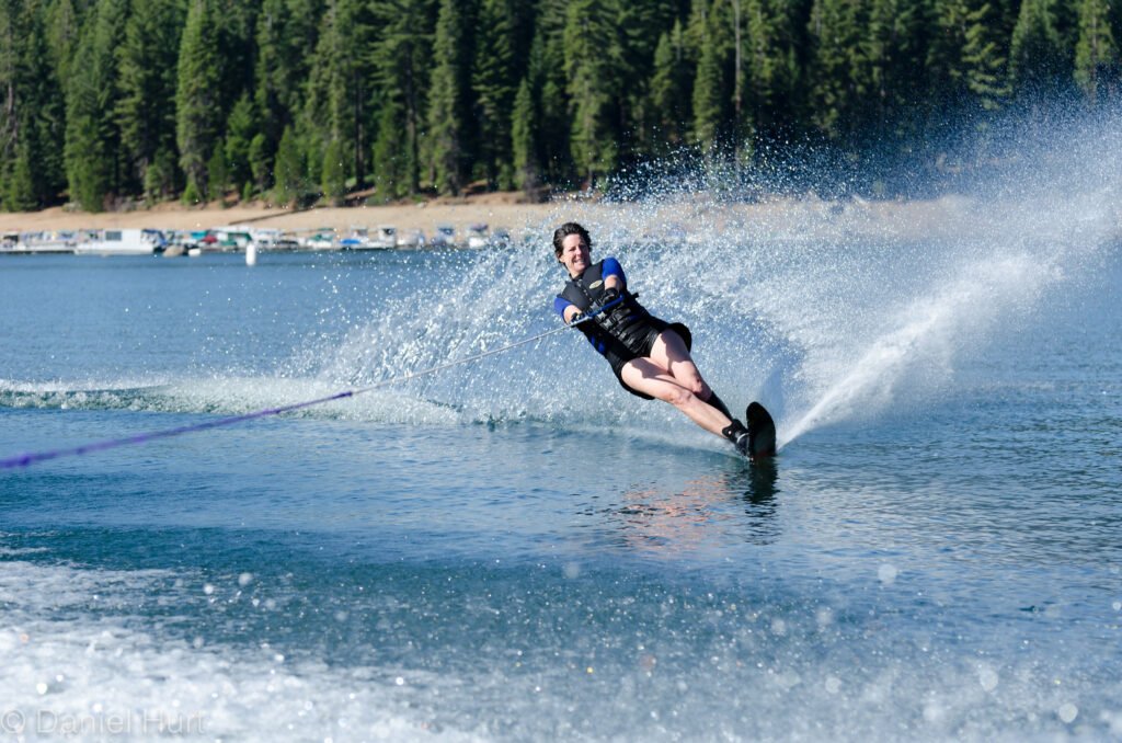 Wakeboarding at shaver lake 