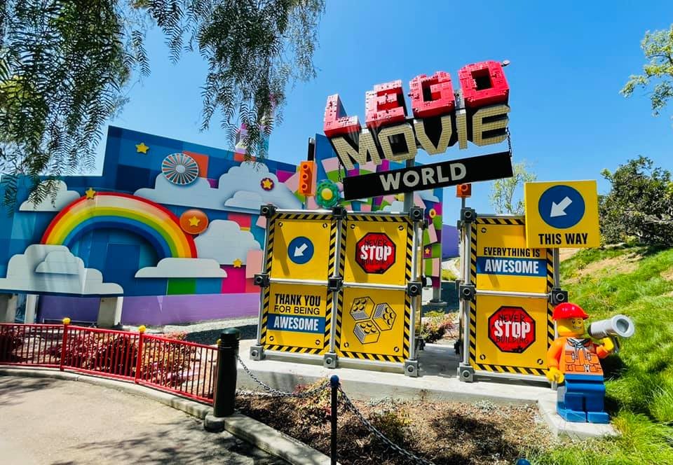 The LEGO Movie World Rides LEGOLAND California